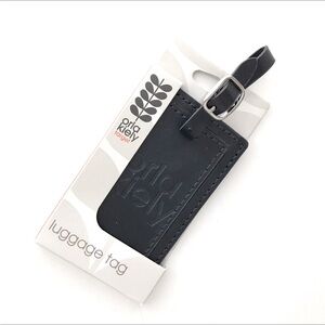 🆕 ORLA KIELY x TARGET Black Embossed Luggage Tag